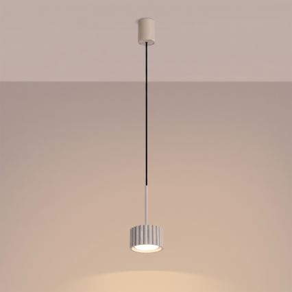 Závesný luster na lankách AURA 1xGX53/10W/230V taupe
