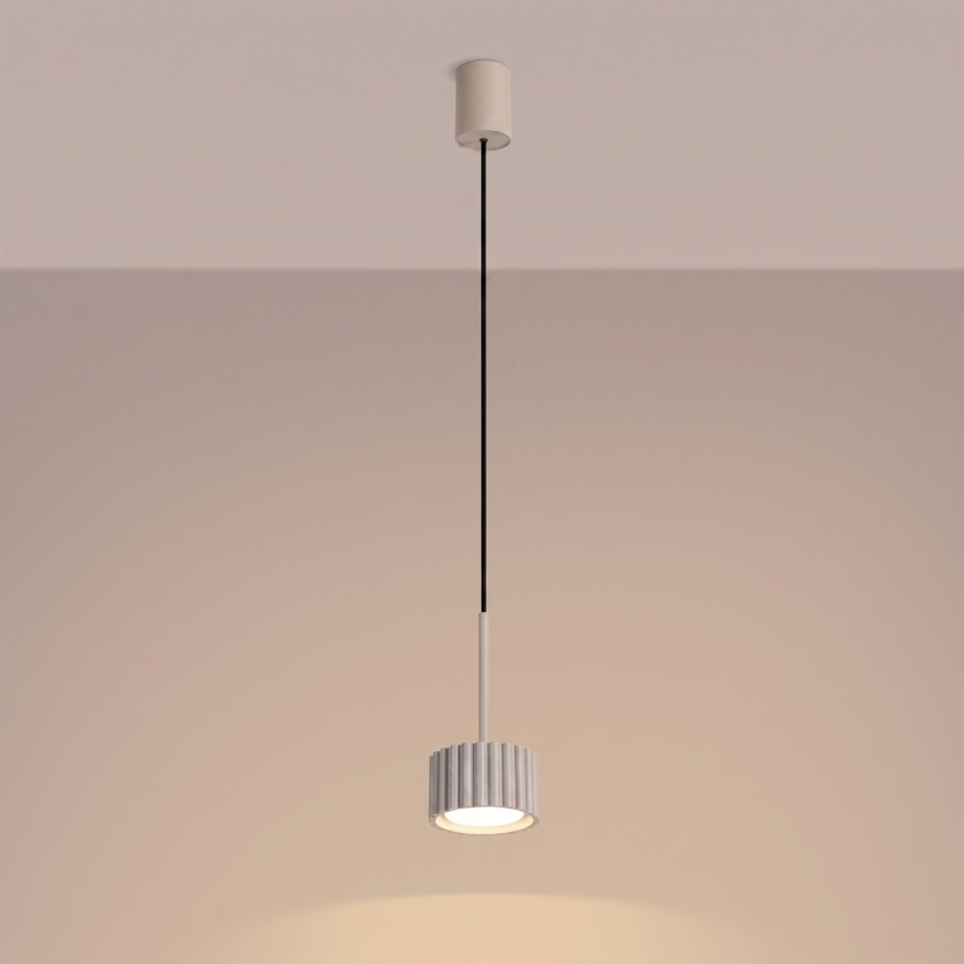 Závesný luster na lankách AURA 1xGX53/10W/230V taupe