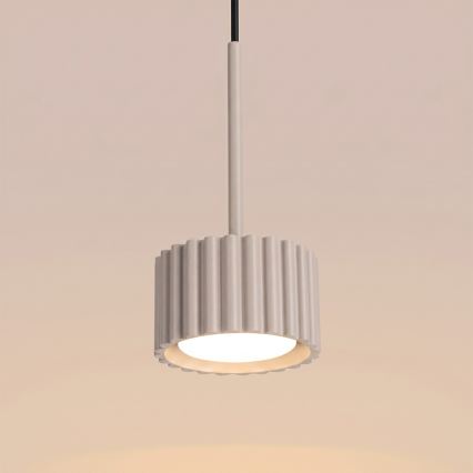 Závesný luster na lankách AURA 1xGX53/10W/230V taupe