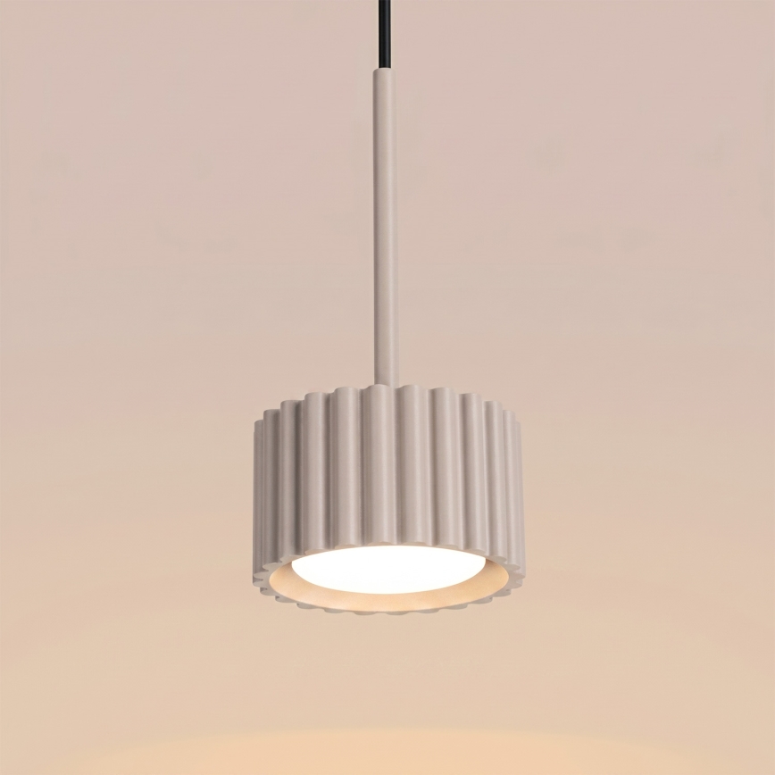 Závesný luster na lankách AURA 1xGX53/10W/230V taupe