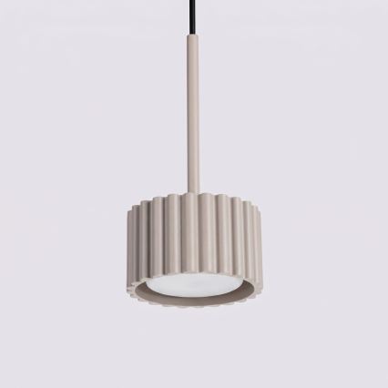 Závesný luster na lankách AURA 1xGX53/10W/230V taupe
