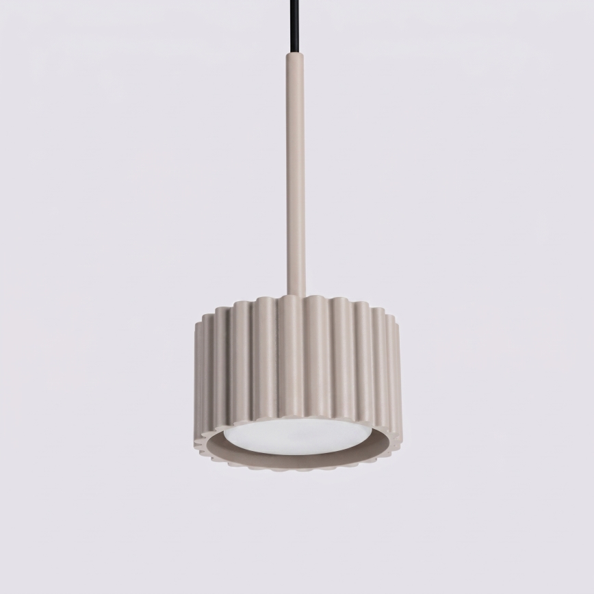 Závesný luster na lankách AURA 1xGX53/10W/230V taupe