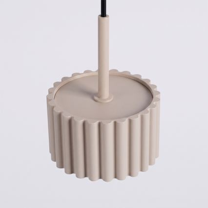 Závesný luster na lankách AURA 1xGX53/10W/230V taupe