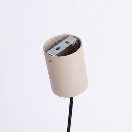 Závesný luster na lankách AURA 1xGX53/10W/230V taupe