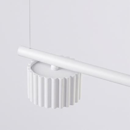 Luster na lanku AURA 4xGX53/10W/230V biela