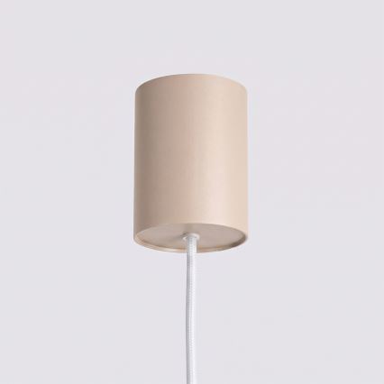 Závesný luster AURA na lanku 4xGX53/10W/230V krémový