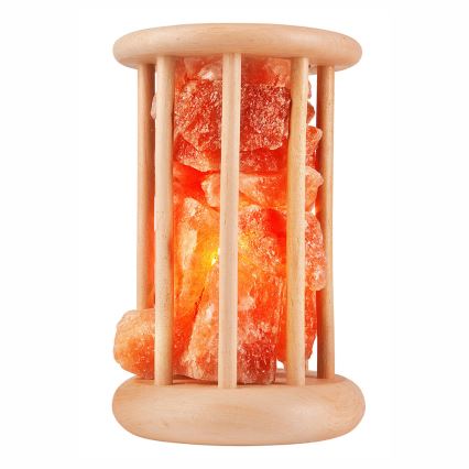 Soľná lampa SALLY 1xE14/25W/230V jelša 1,98 kg