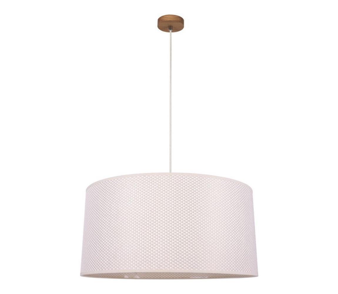 1017400511529 - Luster na lanku BENITA 1xE27/40W/230V dub