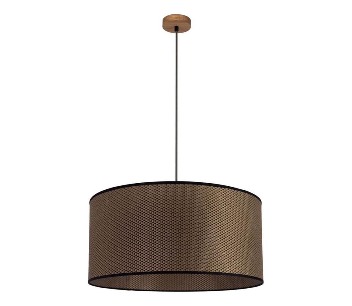 1017400711550 - Luster na lanku BENITA 1xE27/40W/230V dub