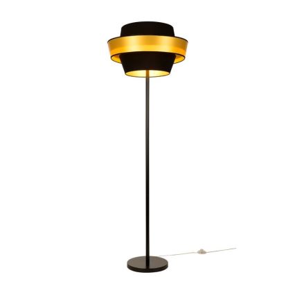 Stojacia lampa PRETO GOLD 1xE27/60W/230V