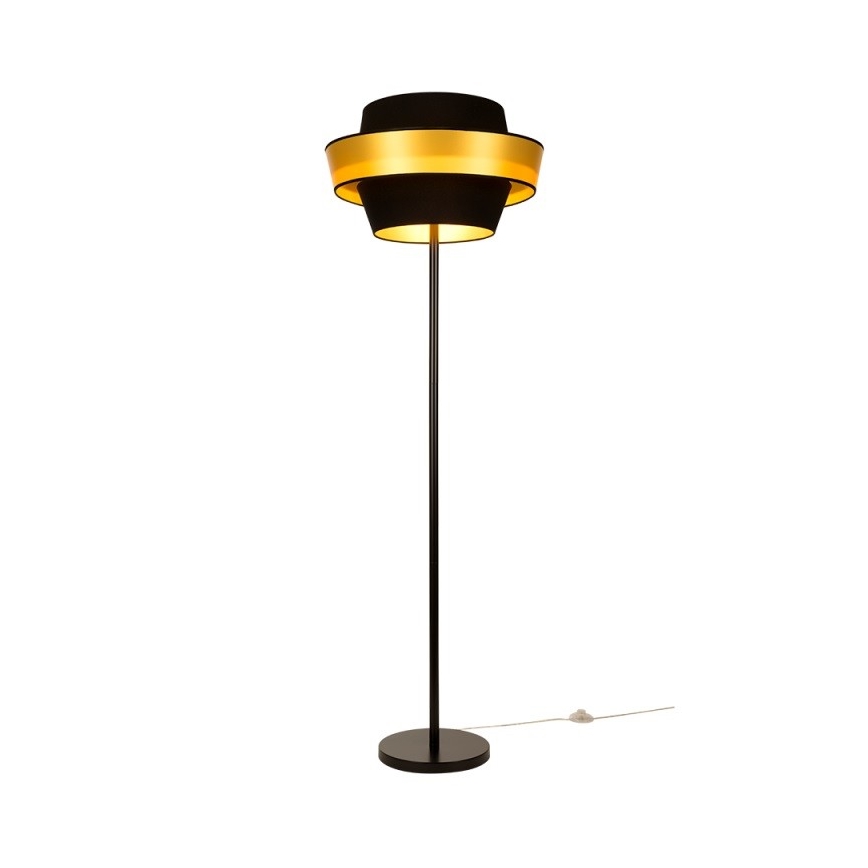 Stojacia lampa PRETO GOLD 1xE27/60W/230V