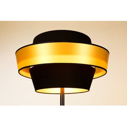 Stojacia lampa PRETO GOLD 1xE27/60W/230V