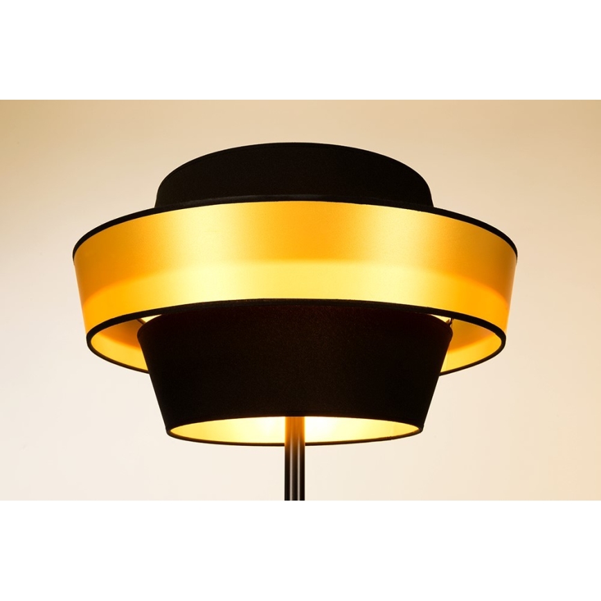 Stojacia lampa PRETO GOLD 1xE27/60W/230V