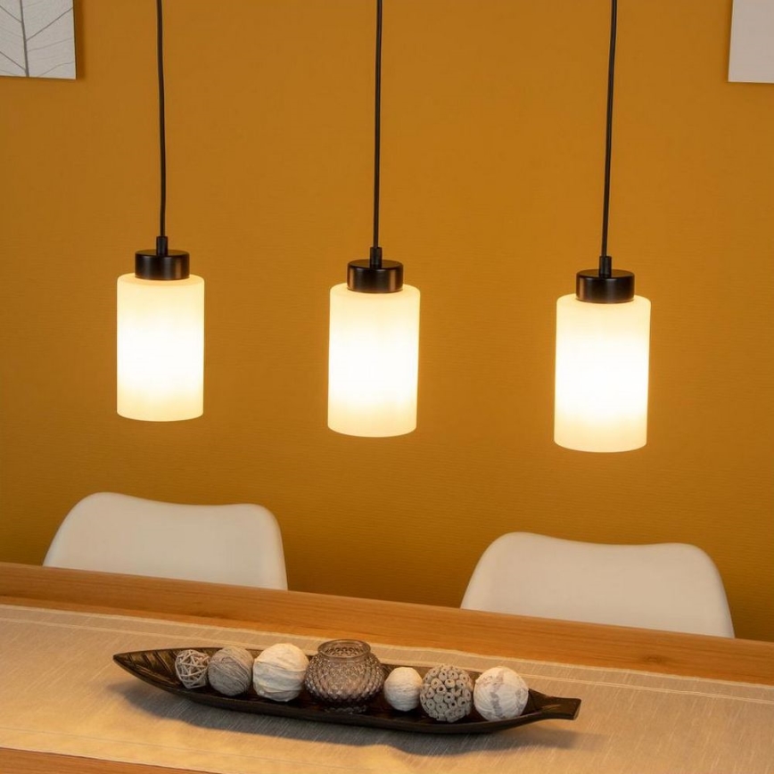 Luster na lanku BOSCO 3xE27/60W/230V
