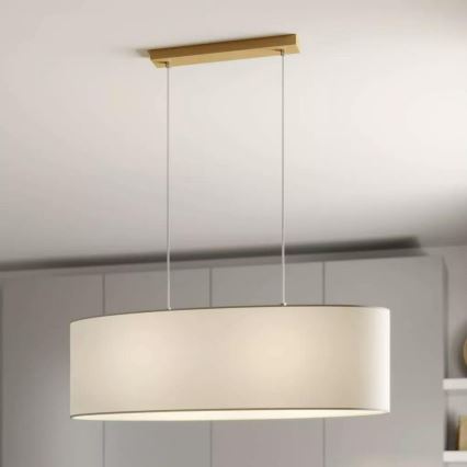 Luster na lanku DOVE 2xE27/40W/230V dub – FSC certifikované