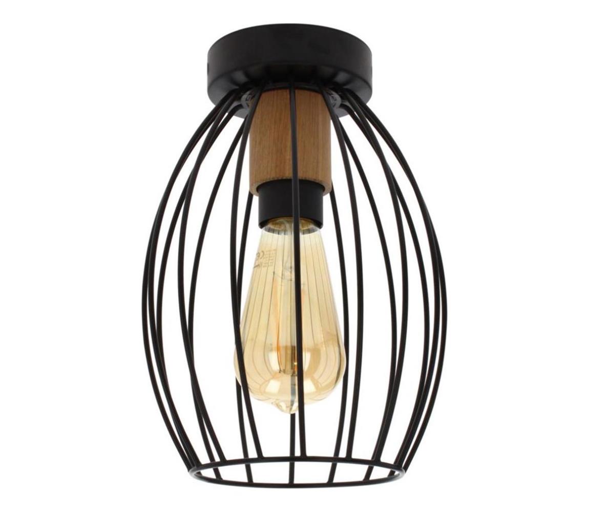 17512104 - Stropné svietidlo GUNNAR 1xE27/60W/230V dub