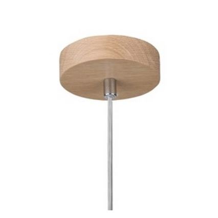Luster na lanku ALESSANDRO 1xE27/60W/230V dub – FSC certifikované