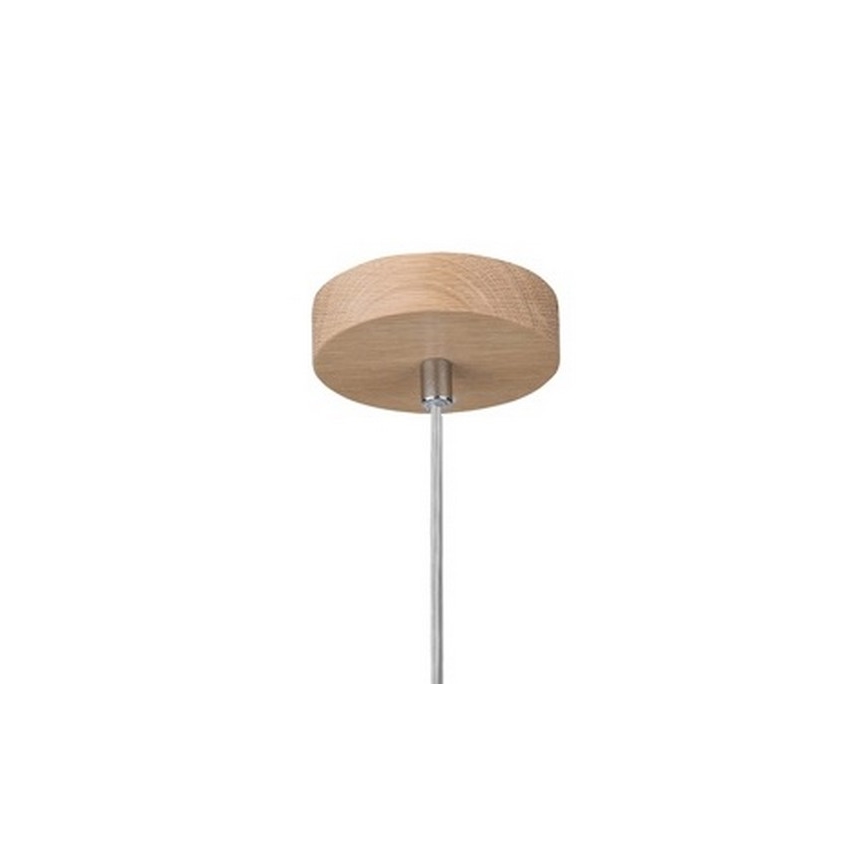 Luster na lanku ALESSANDRO 1xE27/60W/230V dub – FSC certifikované