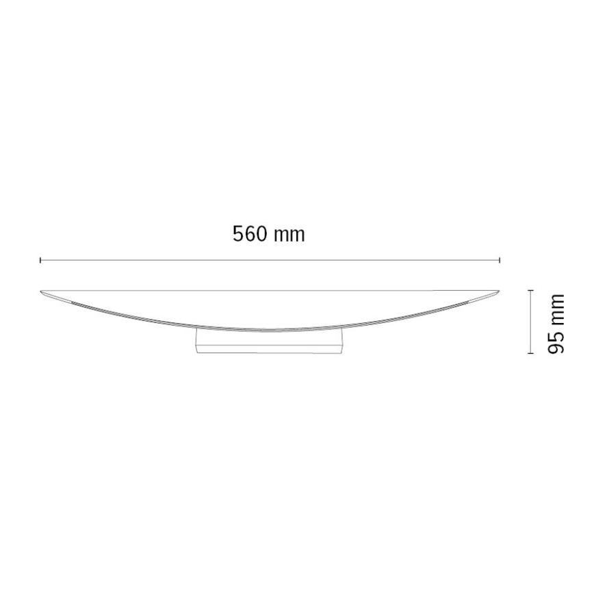 LED Stmievateľné nástenné svietidlo DUBAI LED/6,5W/230V dub – FSC certifikované