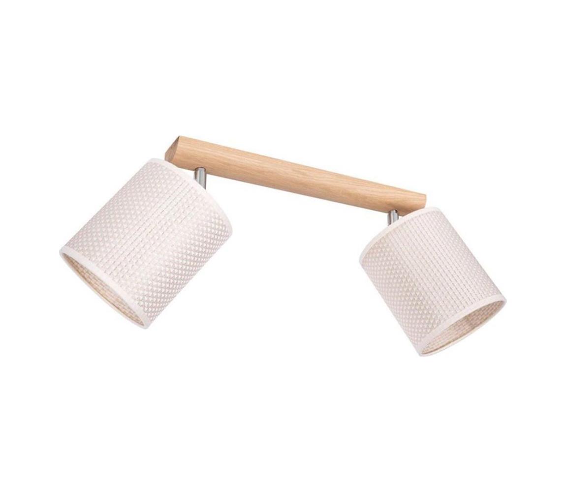 2027400411527 - Bodové svietidlo BENITA 2xE27/25W/230V dub