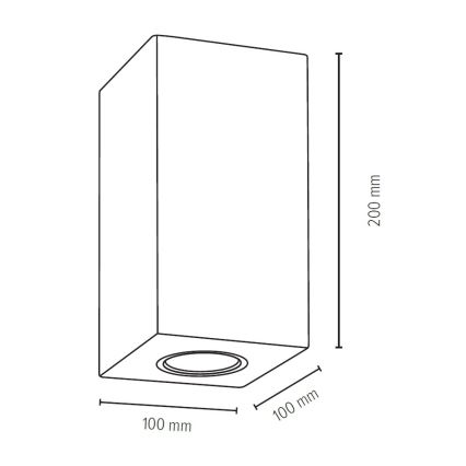 Nástenné svietidlo WOODDREAM 2xGU10/6W/230V breza – FSC certifikované