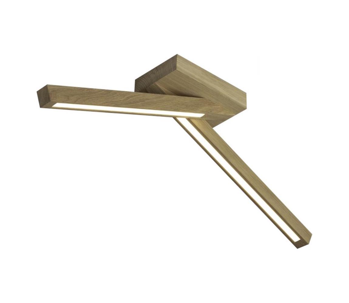 2246274 - LED Prisadený luster LINUS 2xLED/4,5W/230V matný dub