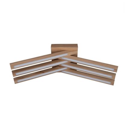 LED Prisadený luster LINUS 6xLED/4,5W/230V matný dub