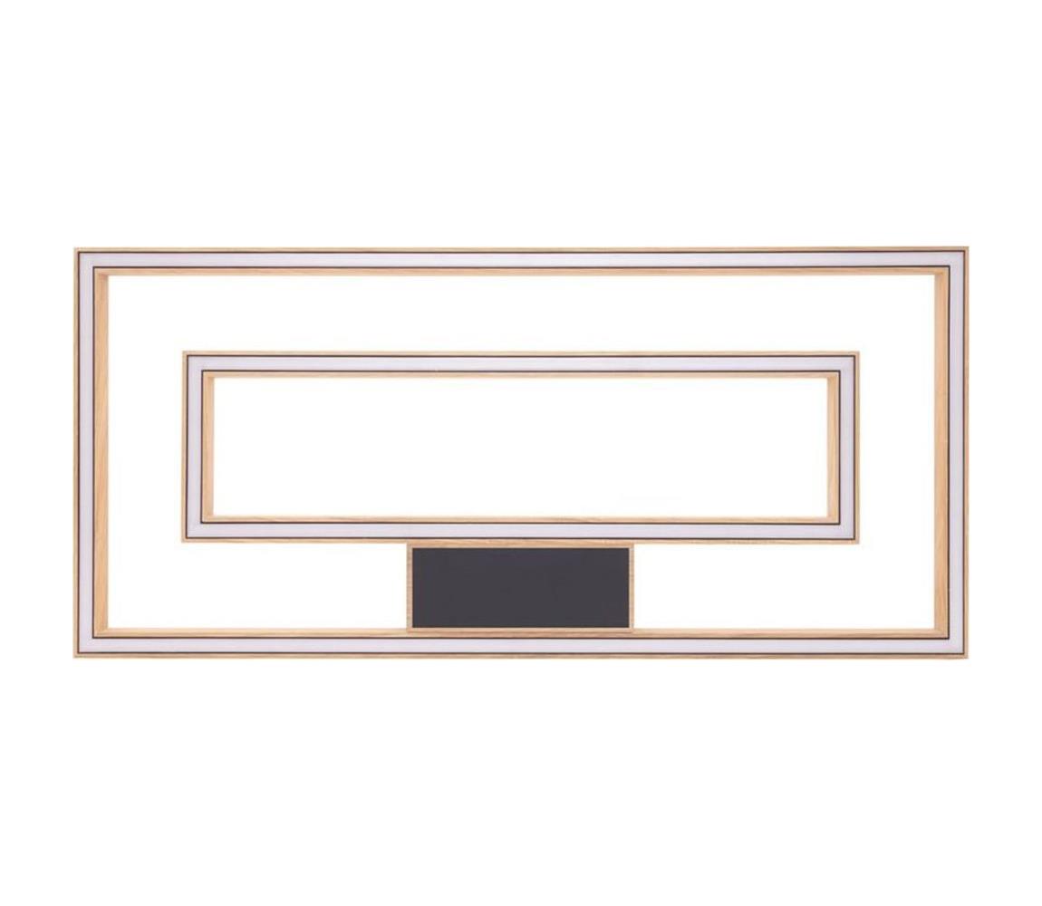 4027402200000 - LED Stmievateľné stropní RAMME 2xLED/28,5W/230V dub