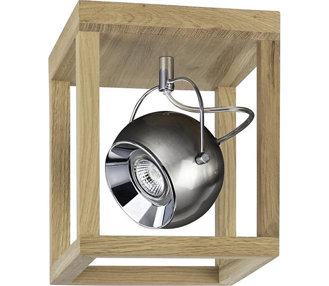 5227174 - LED Stropné svietidlo ROY 1xGU10/5W/230V matný dub