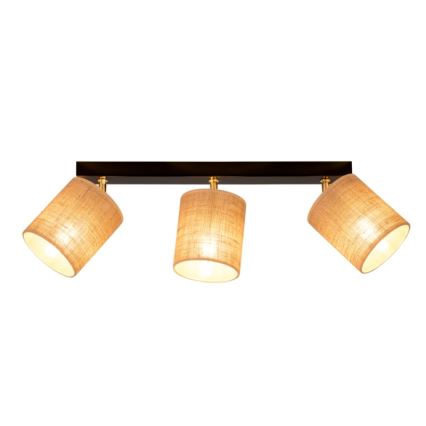 Stropné  bodové svietidlo JUTE 3xE27/25W/230V