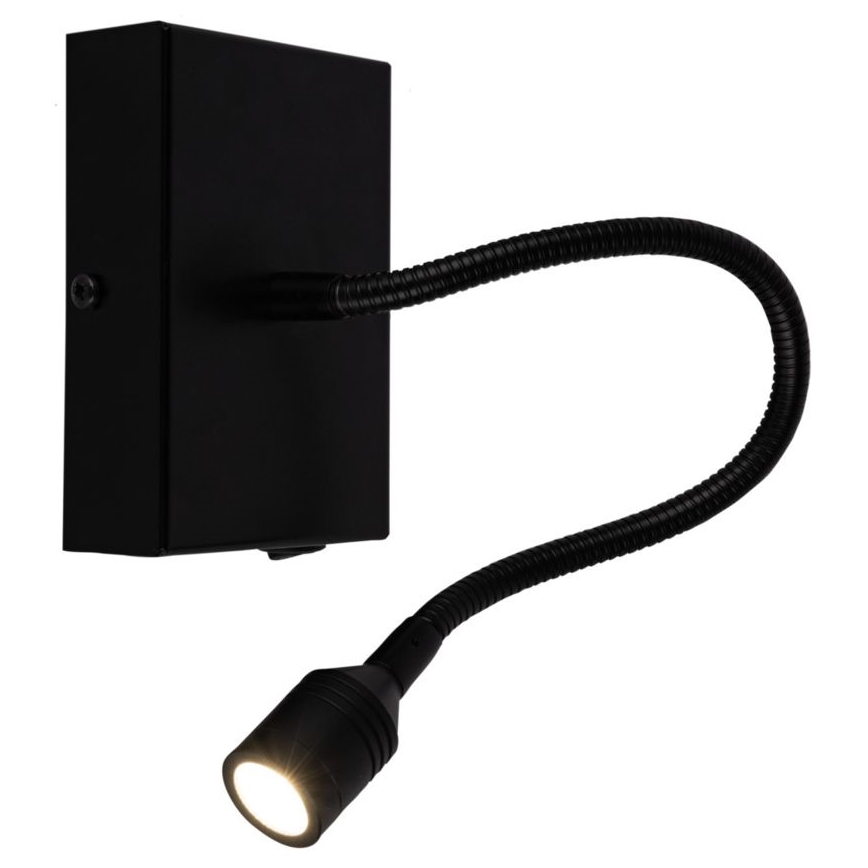 LED Nástenné svietidlo LECTOR LED/2,5W/230V čierna
