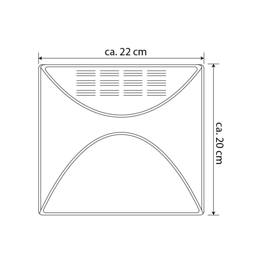 LED Solárne domové číslo LED/3x0,1W/2,4V 1200 mAh IP44