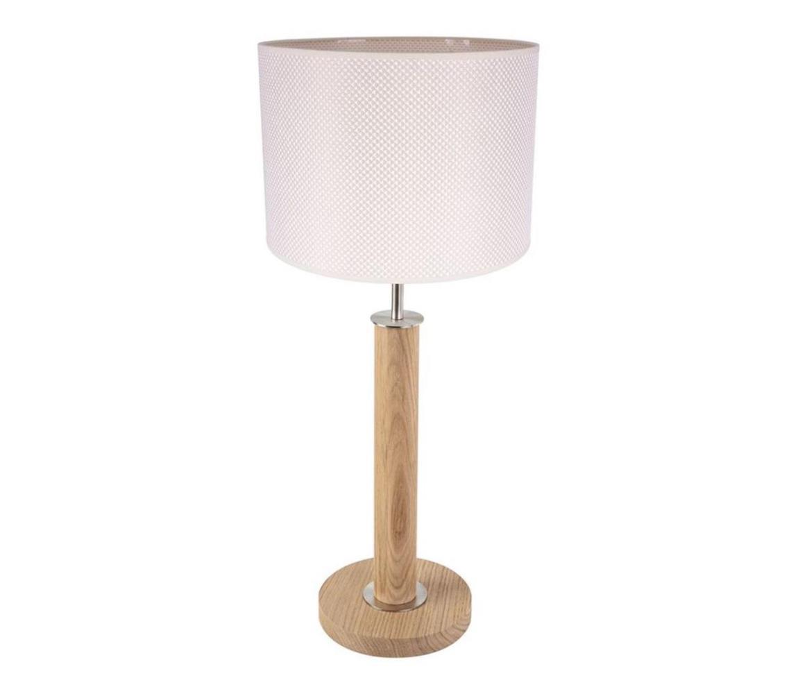 7017400611548 - Stolná lampa BENITA 1xE27/60W/230V dub