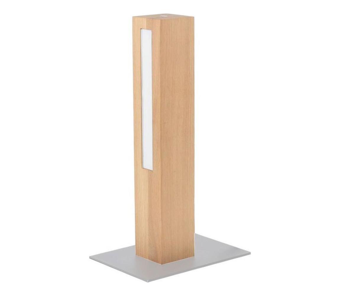 7017401400000 - LED Stmievateľná stolná lampa LEON LED/9W/230V dub