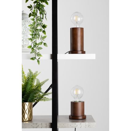 Stolná lampa TASSE 1xE27/25W/230V buk