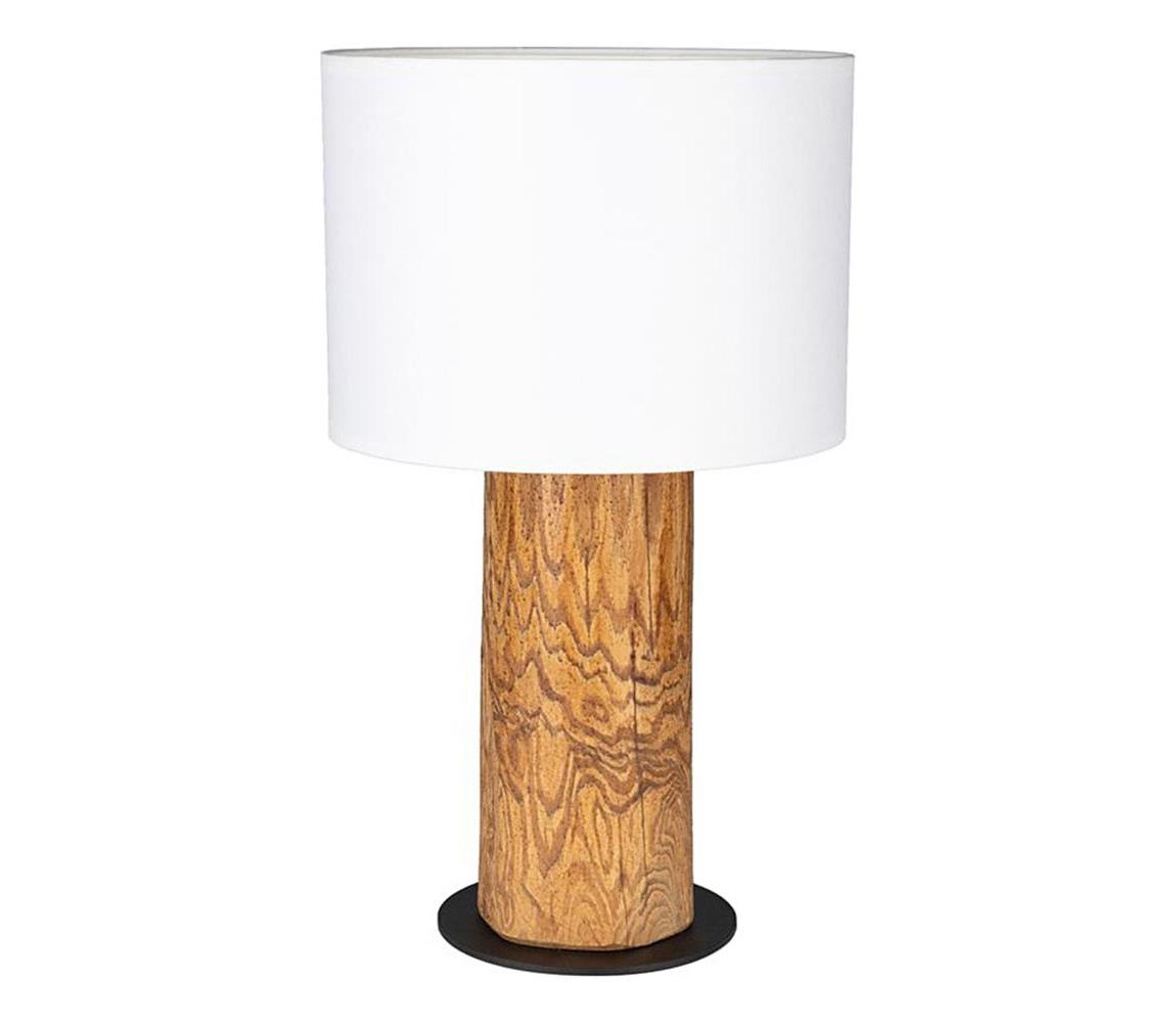 776016904 - Stolná lampa PINO MIX 1xE27/40W/230V borovica
