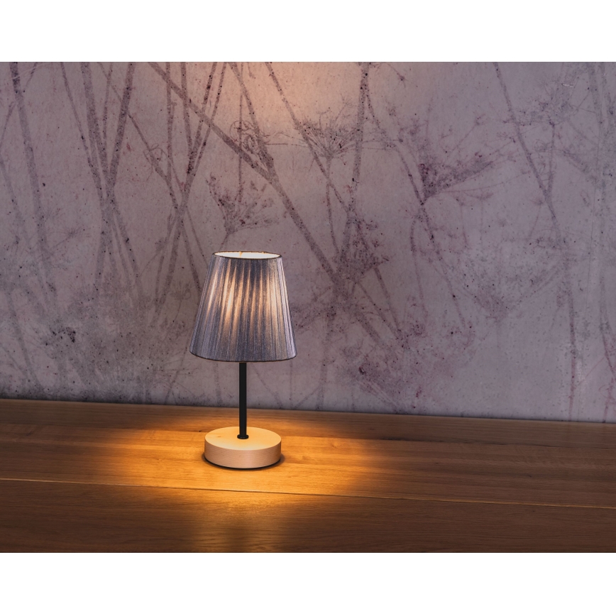 Stolná lampa MILA 1xE14/25W/230V breza
