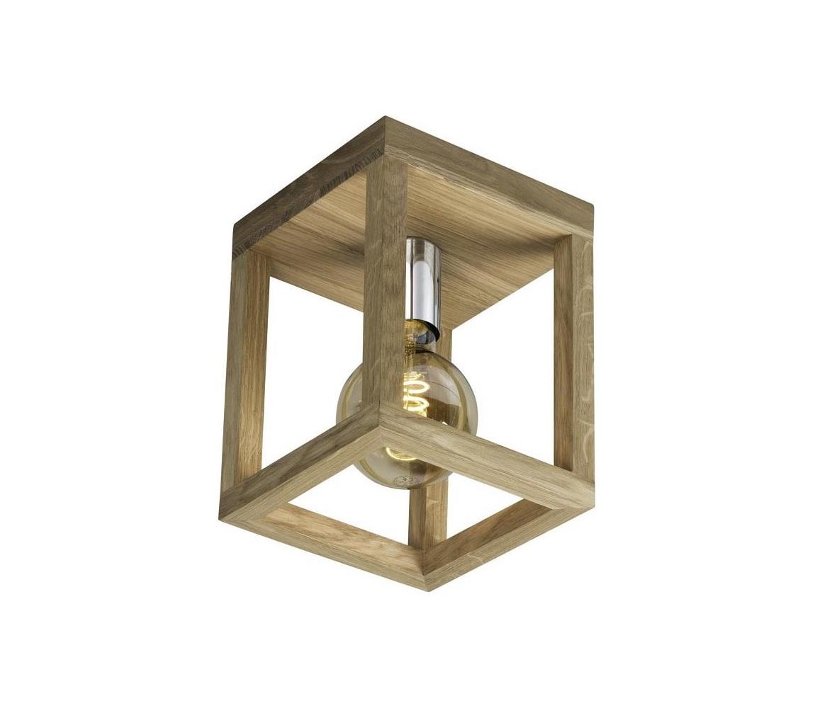 9158174 - Stropné svietidlo KAGO 1xE27/60W/230V matný dub