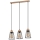 Spot-Light - Luster na lanku ORAZIO 3xE27/60W/230V dub