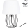 Spot-Light - Stolná lampa MANGOO 1xE27/40W/230V biela/čierna – FSC certifikované