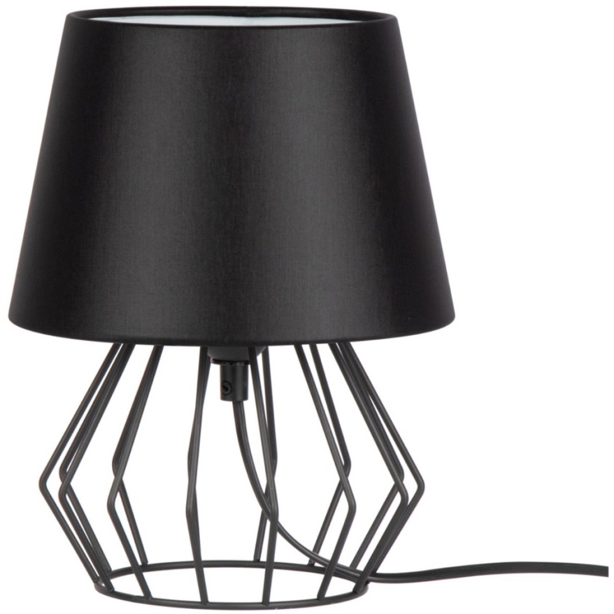 Spot-Light - Stolná lampa MANGOO 1xE27/40W/230V čierna