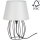Spot-Light - Stolná lampa MANGOO 1xE27/40W/230V šedá/čierna – FSC certifikované
