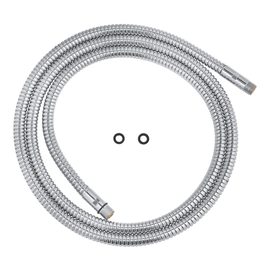 Sprchová hadica GROHE 28146000, 2000 mm, M15 × M15, lesklý chróm