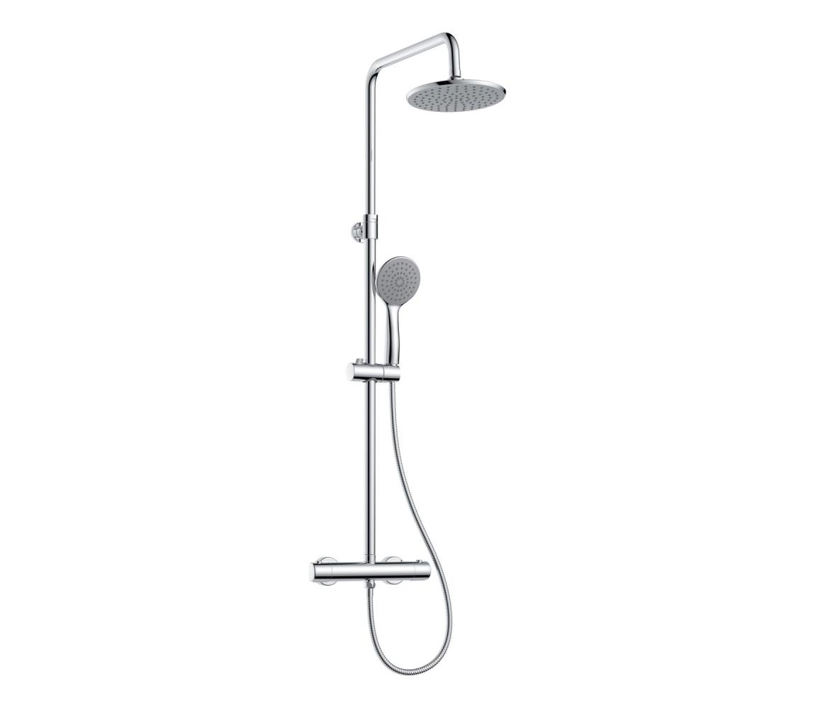 BATH DELUXE Sprchová súprava s batériou HOUSTON lesklý chróm 31-130-41-60-02