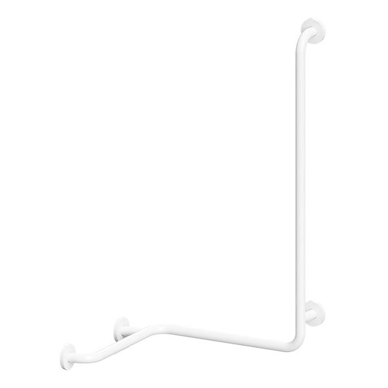 Sprchové madlo 66x118 cm biele