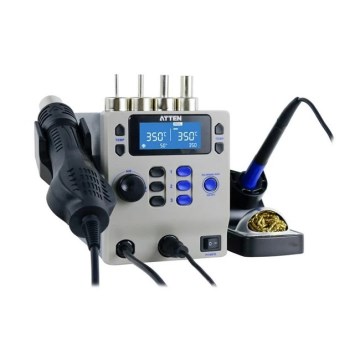Stanica pre horúci vzduch a spájkovanie s LCD displejom 800W/230V