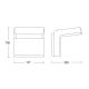 STEINEL 007577 - Vonkajší senzor pohybu iHF 3D biela IP54