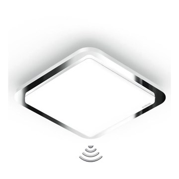 STEINEL 007911 - LED stropné svietidlo s čidlom RS LED D1 11W LED chrom STEINEL 007911 - LED stropné svietidlo s čidlom RS LED D1 11W LED chrom