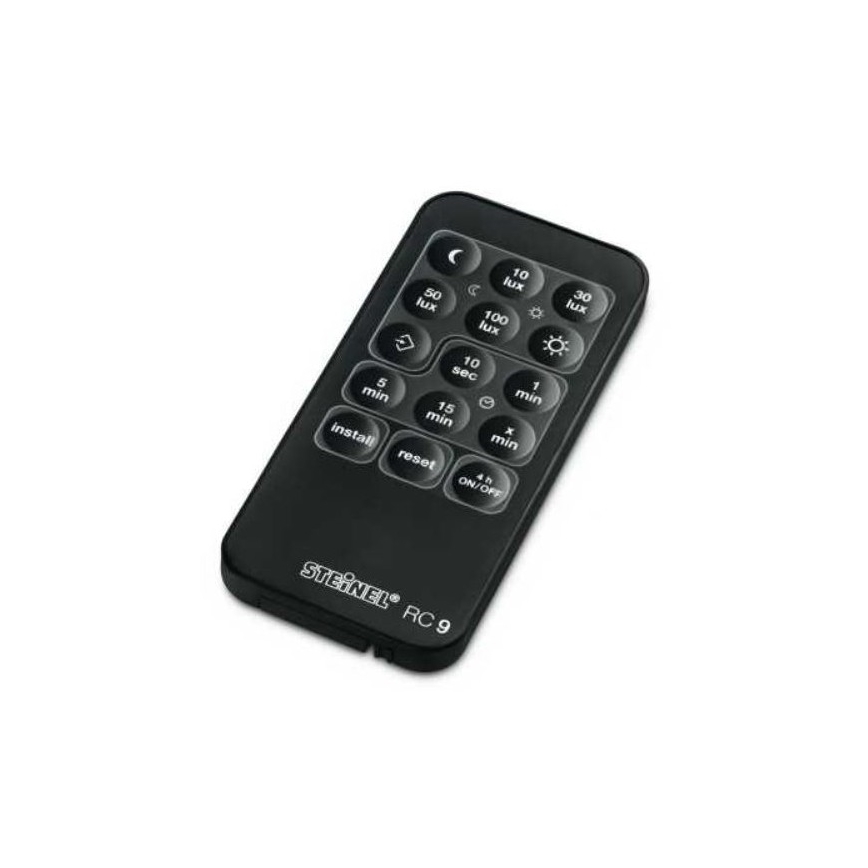STEINEL 034955 - Vonkajší senzor pohybu SenslQ S biely IP54 + diaľkové ovládanie