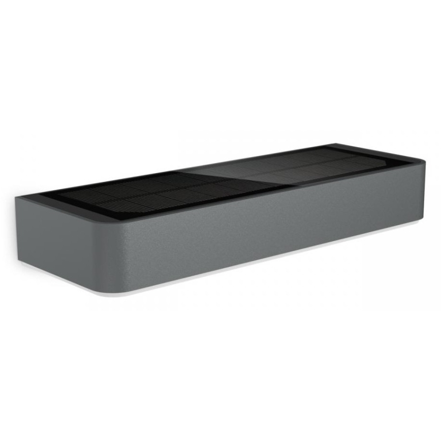 Steinel 052966 - LED solárne nástenné svietidlo XSolar SOL-O LED/0,07W 2000mAh IP44 antracit